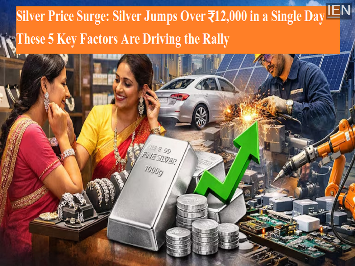 Silver Price Surge: Silver Jumps Over ₹12,000 in a Single Day — These 5 ...