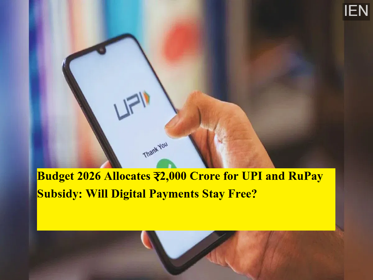 UPI Payments Remain Free for Consumers, Sitharaman Clarifies After Tax Bill Passes