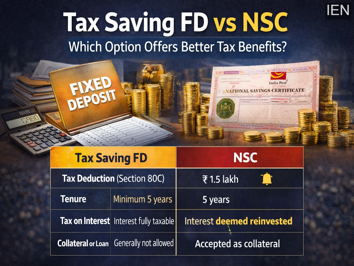 Tax Saving FD vs NSC: Which Option Offers Better Tax Benefits Under ...