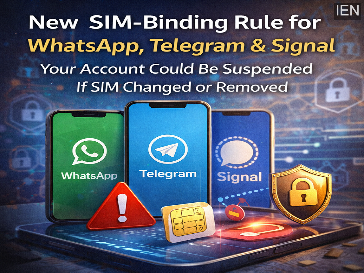 New SIM-Binding Rule for WhatsApp, Telegram and Signal: How This Change ...