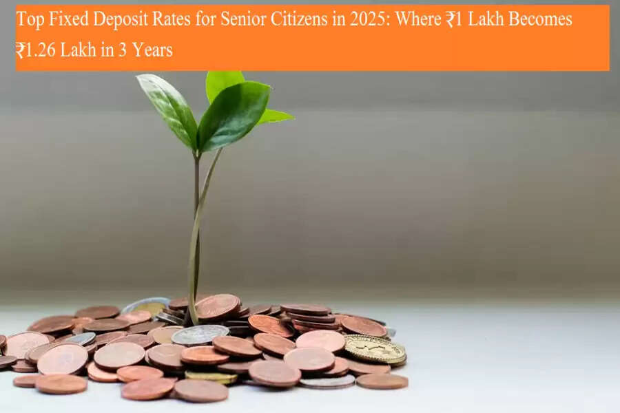 Top Fixed Deposit Rates for Senior Citizens in 2025: Where ₹1 Lakh ...
