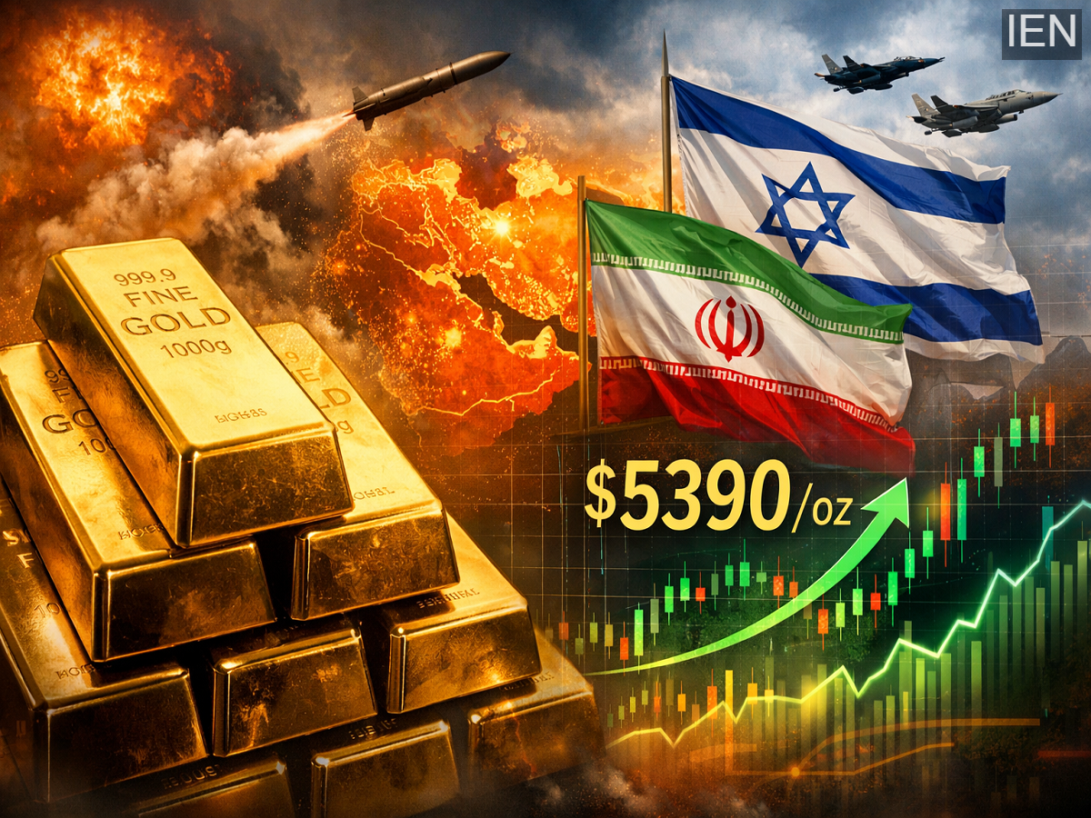 Gold Prices Surge as Middle East Tensions Rise, Safe-Haven Demand ...