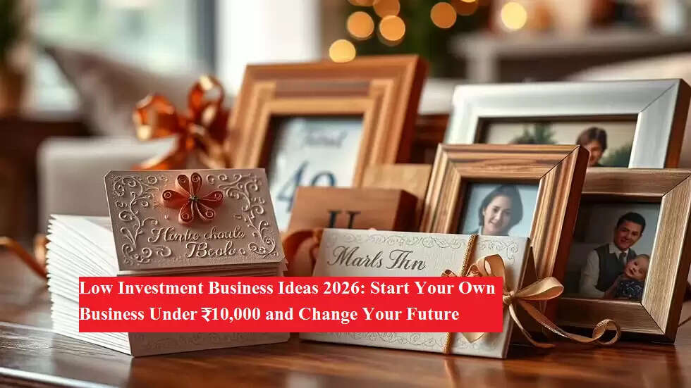Low Investment Business Ideas 2026: Start Your Own Business Under ...