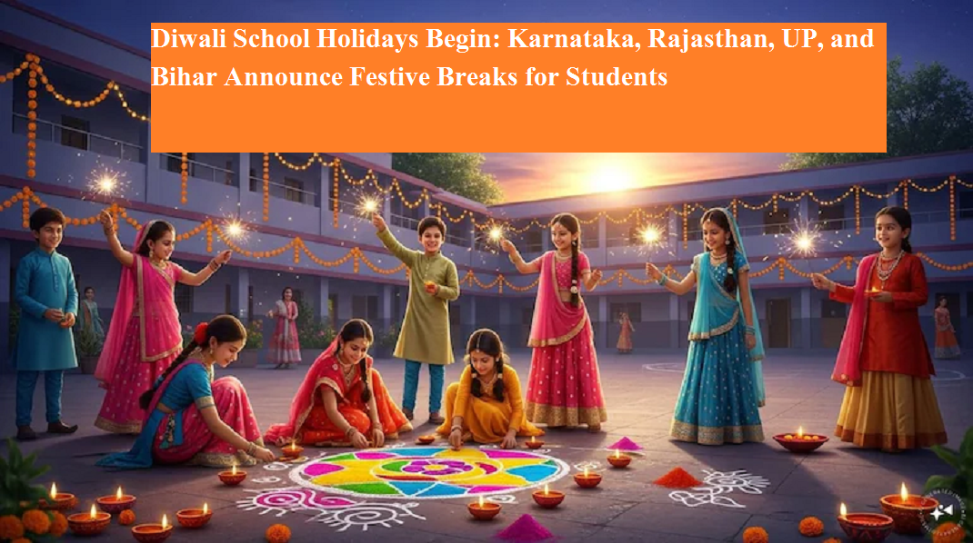 School Holidays Diwali holidays have begun in schools, states have