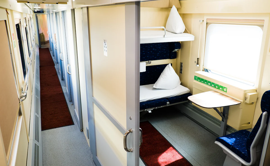 So many facilities are available in the First AC coach of the train, do ...