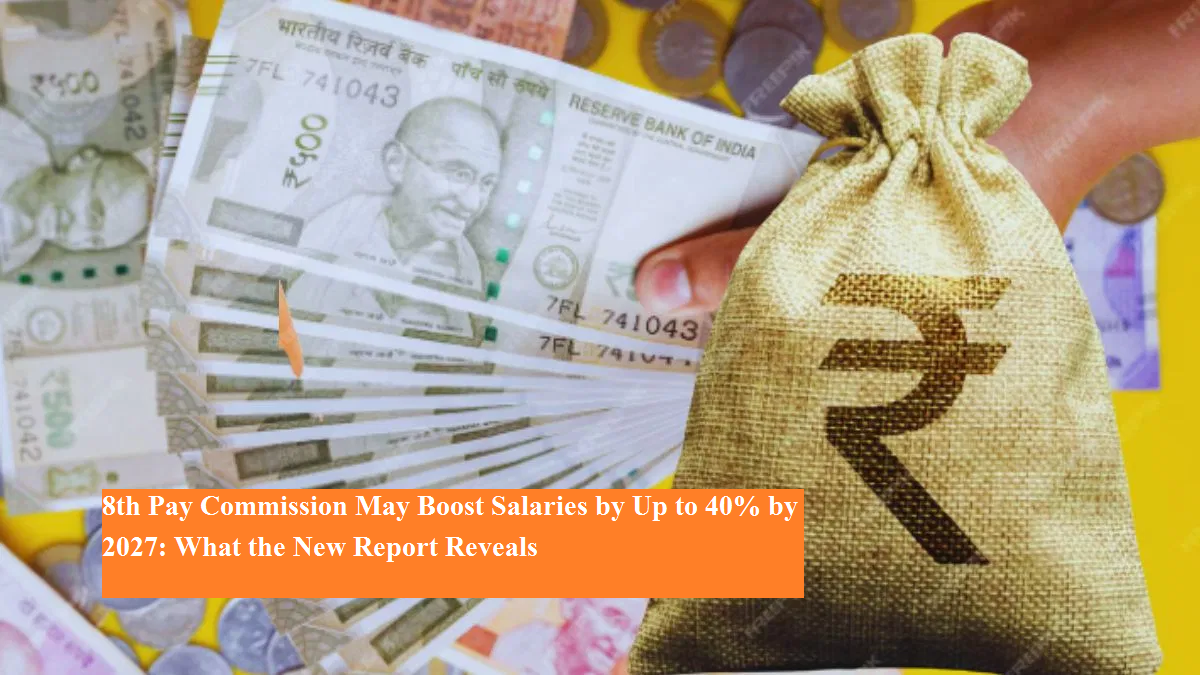 8th Pay Commission May Boost Salaries by Up to 40% by 2027: What the ...
