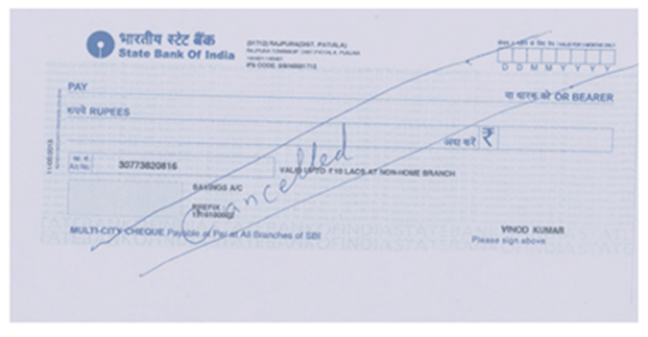 Cheque Behind Banking: Why does the bank ask for a cancelled cheque? Know the real ...