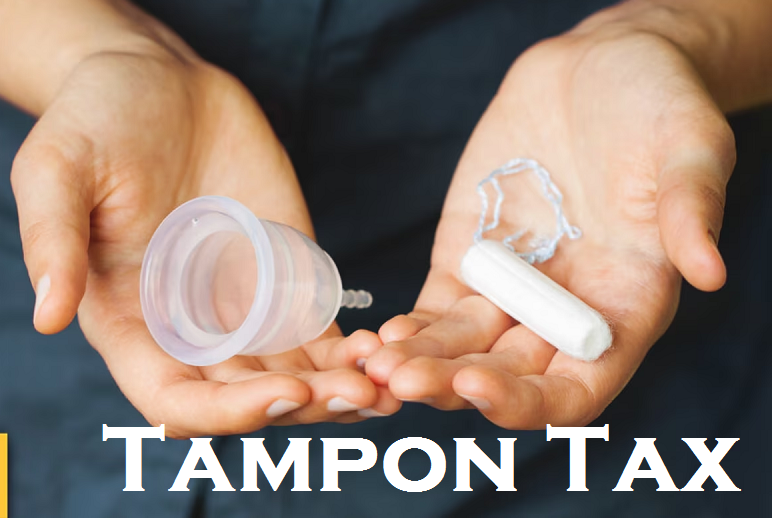 What is 'Tampon Tax', is GST also applicable to sanitary pads in India?